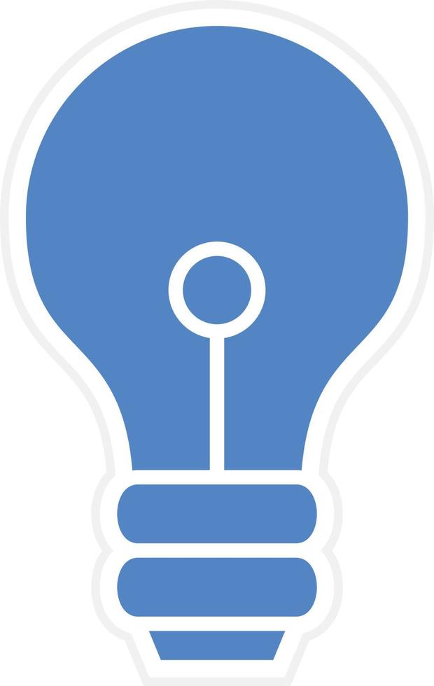 Lightbulb Vector Icon Design