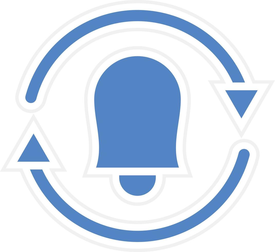 Alarm Repeat Vector Icon Design