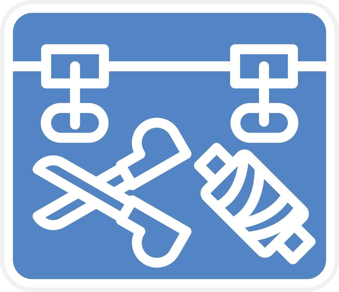 Sewing Box Vector Icon Design