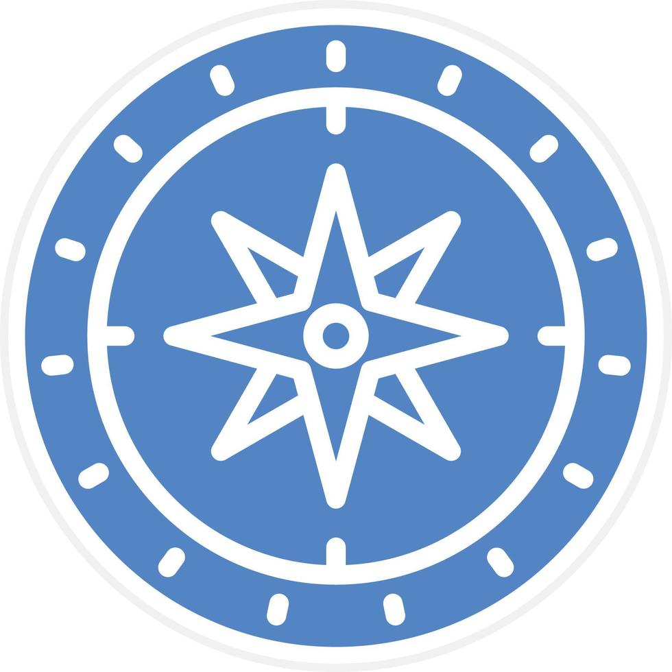Compass Vector Icon Design