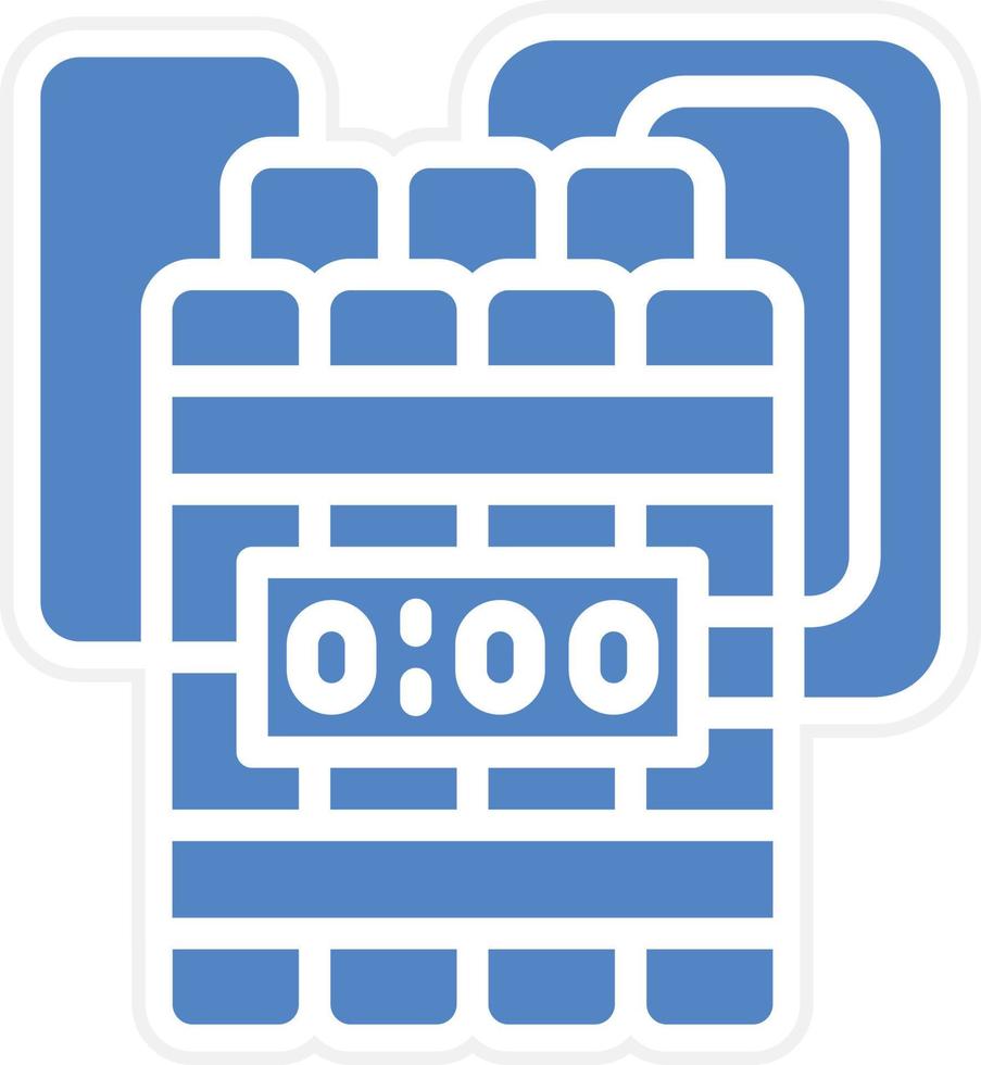 Dynamite Vector Icon Design
