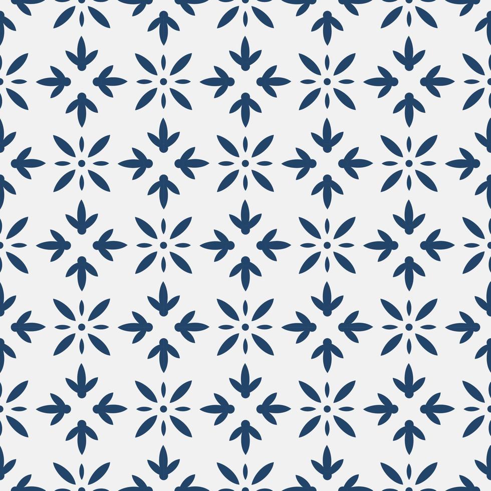 Dutch Indigo Pattern vector