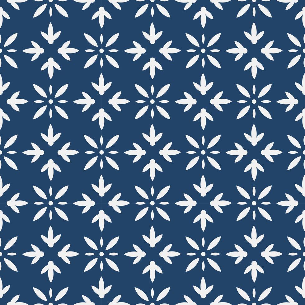 Dutch Indigo Pattern vector