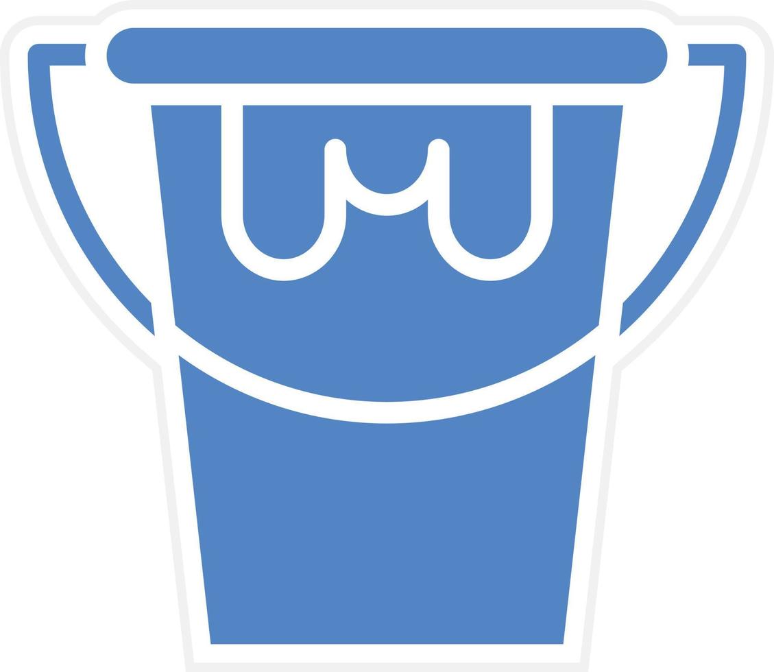 Paint Bucket Vector Icon Design
