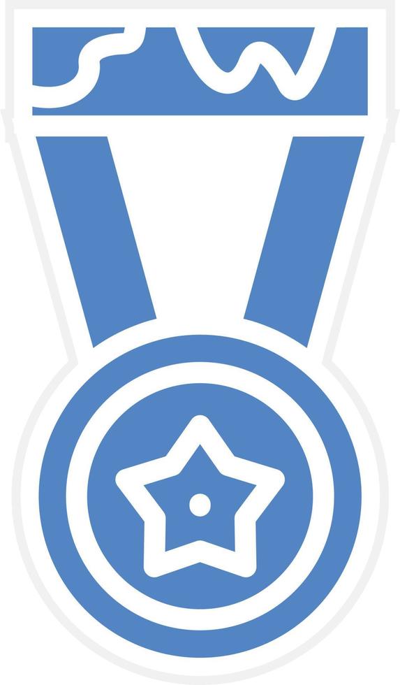 Army Medal Vector Icon Design