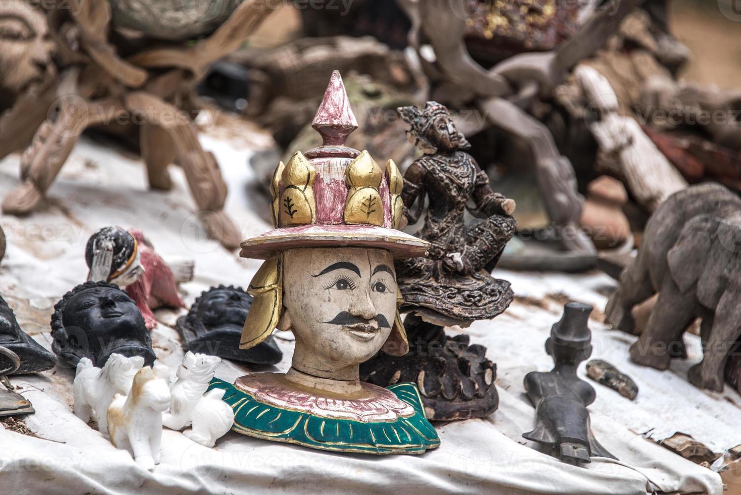 religious antique on shelf photo