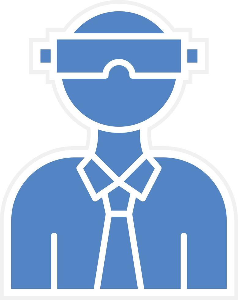Virtual Reality Vector Icon Design