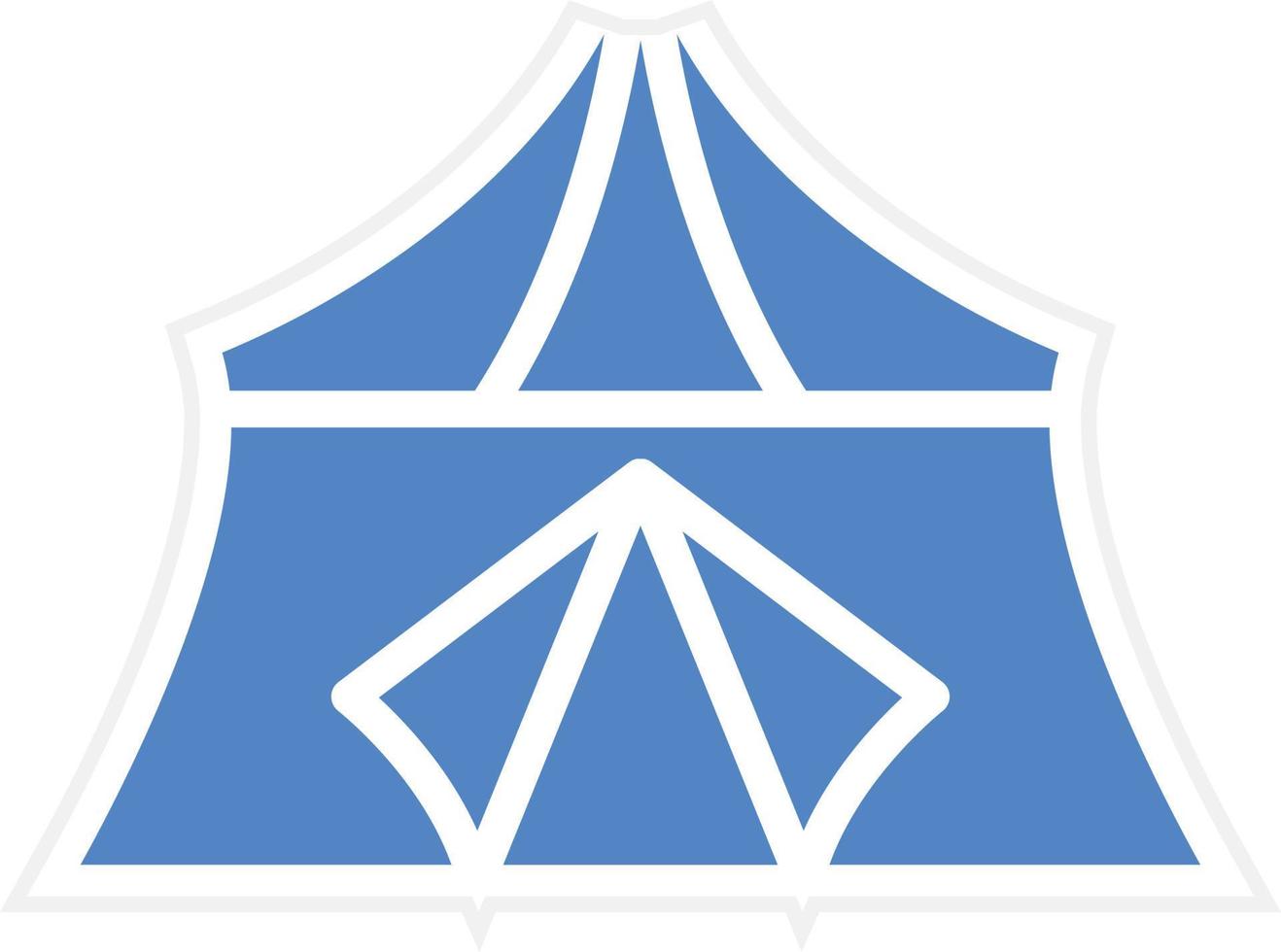 Tent Vector Icon Design