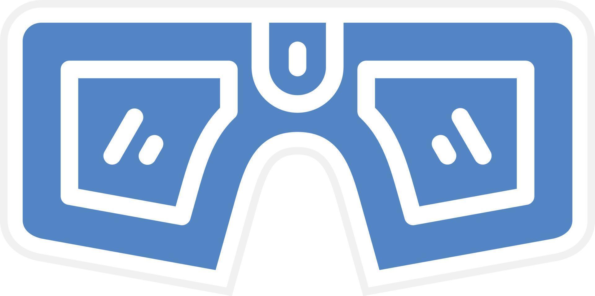Virtual Reality Vector Icon Design