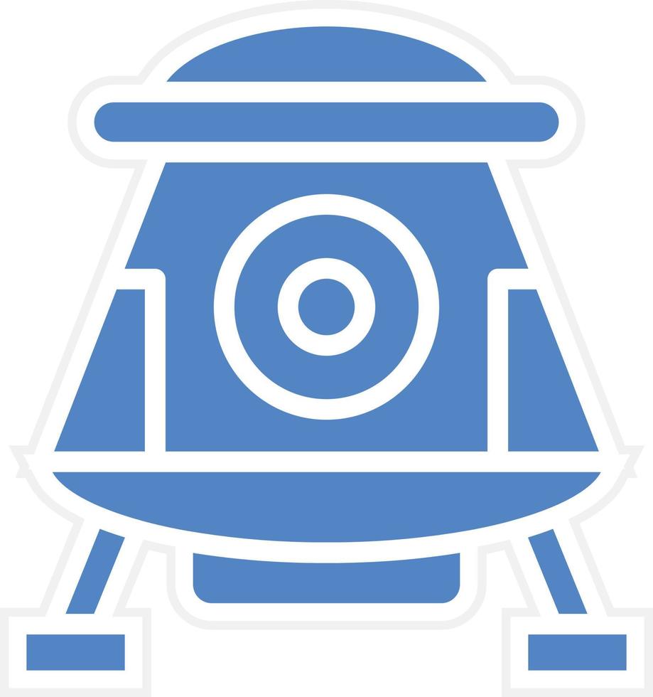 Space Capsule Vector Icon Design