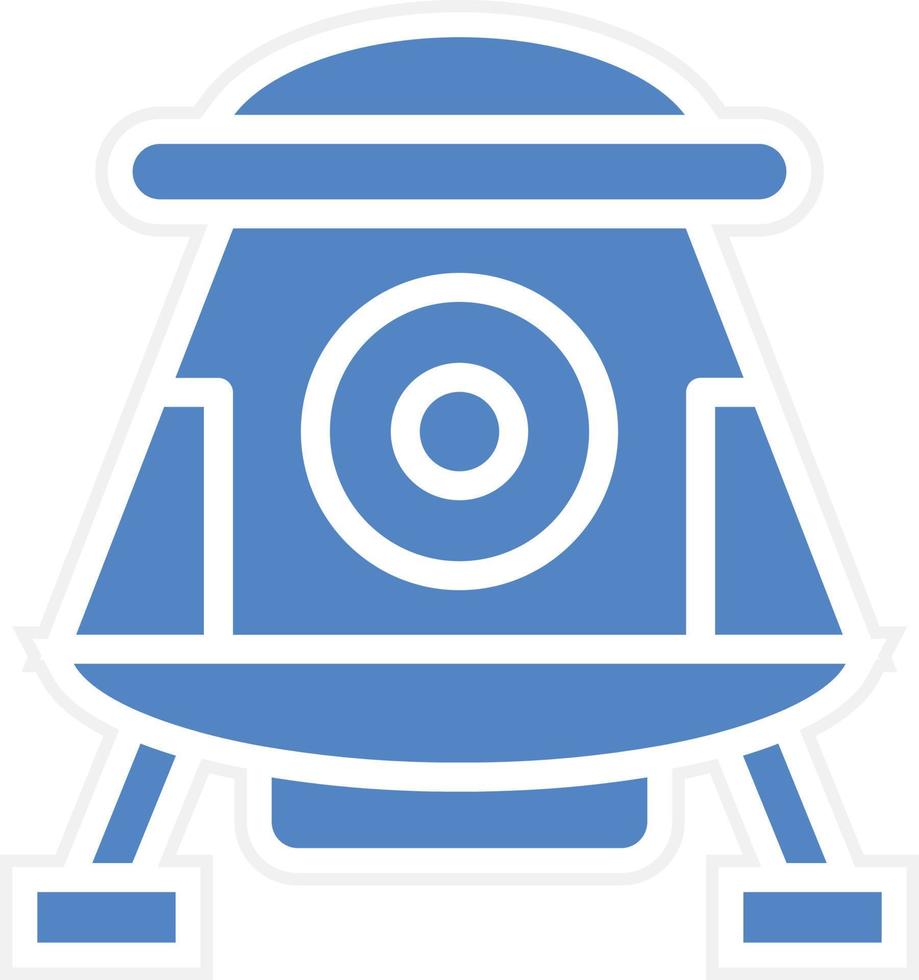 Space Capsule Vector Icon Design