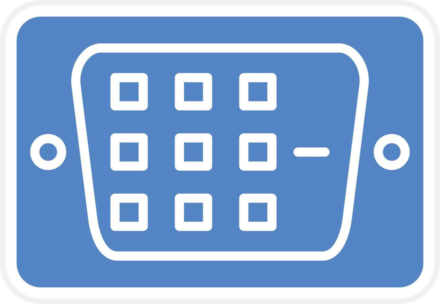 DVI Vector Icon Design