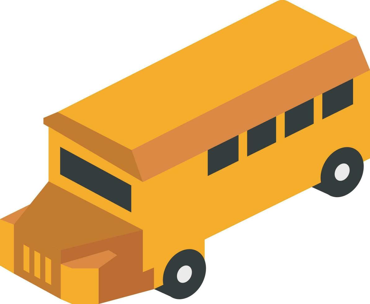 school bus vector illustration on a background.Premium quality symbols.vector icons for concept and graphic design.
