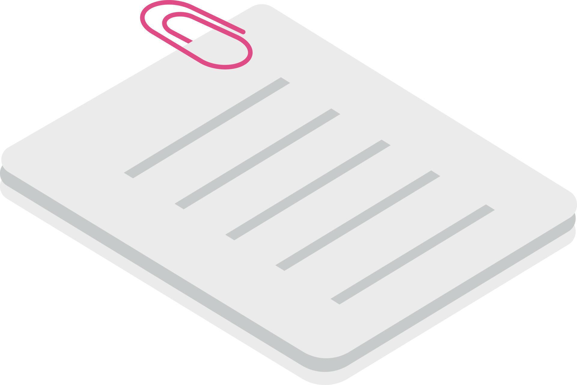 paperclip vector illustration on a background.Premium quality symbols