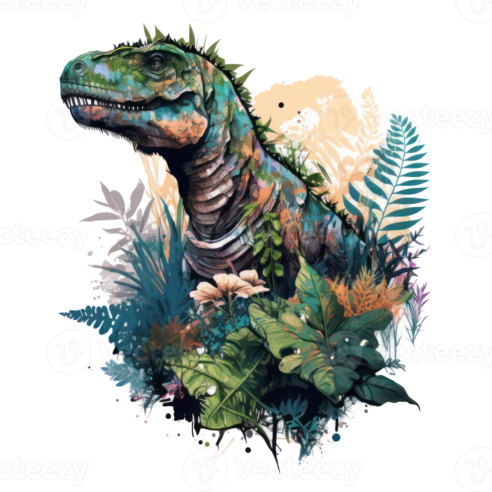 Dinosaur . AI Generated png