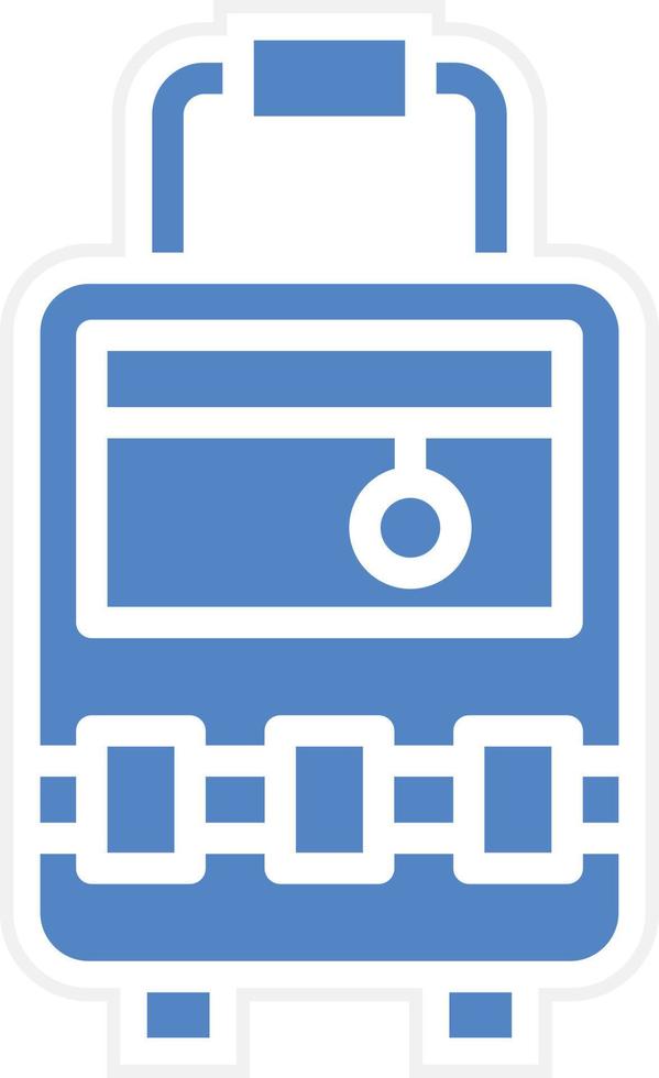Luggage Vector Icon Design