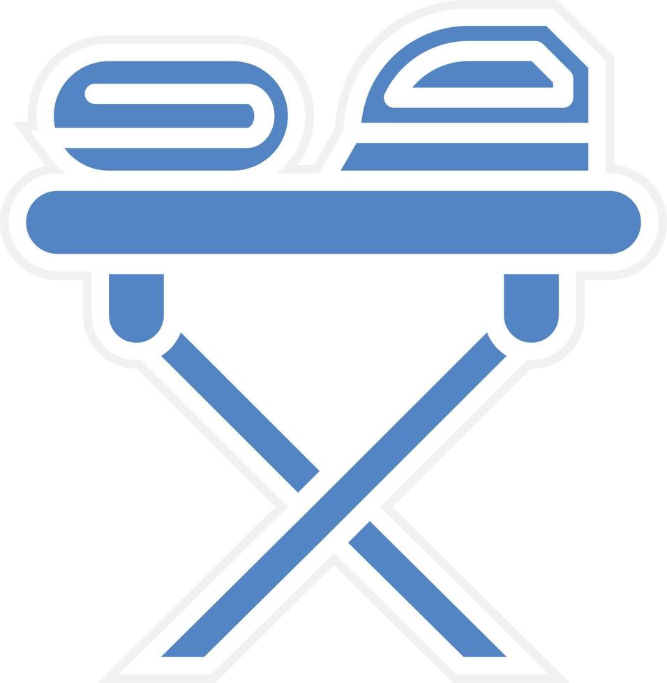 Ironing Board Vector Icon Design