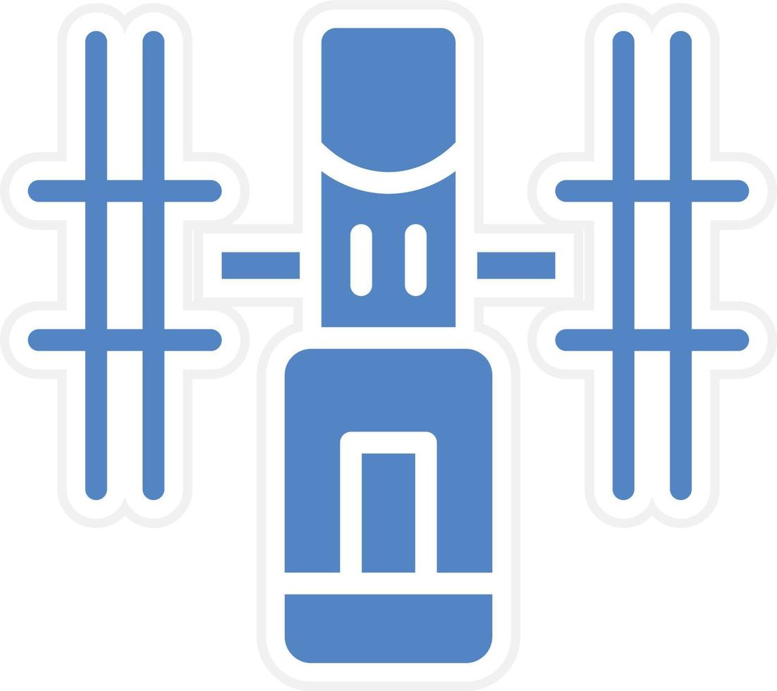 Hubble Telescope Vector Icon Design