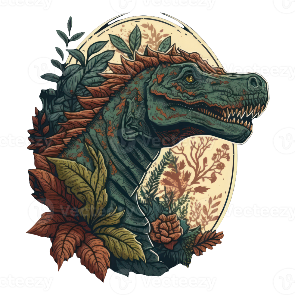 Dinosaur . AI Generated png