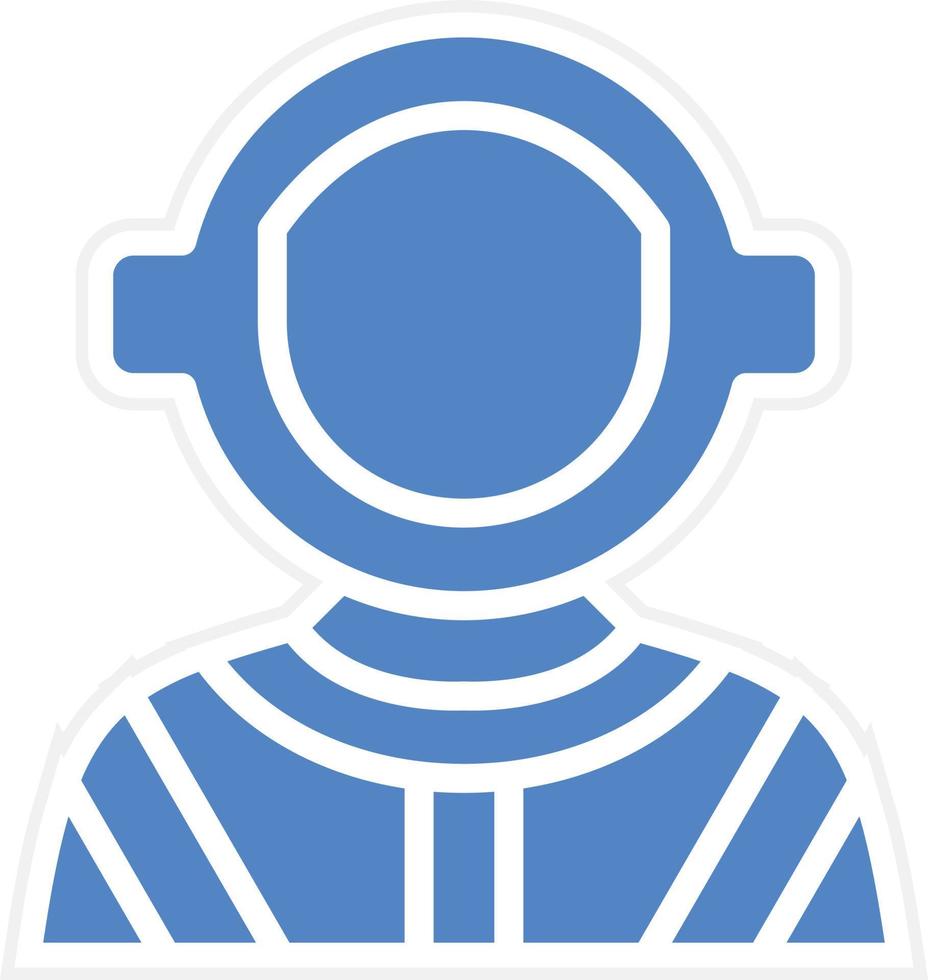 Astronaut Vector Icon Design