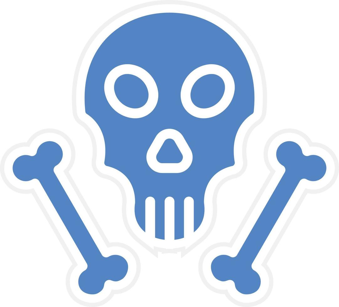 Jolly Roger Vector Icon Design