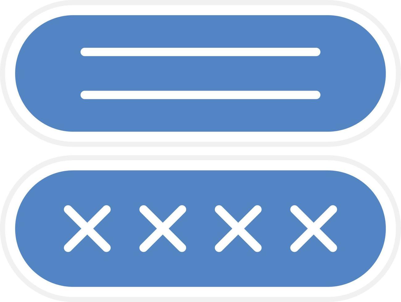 Password Vector Icon Design