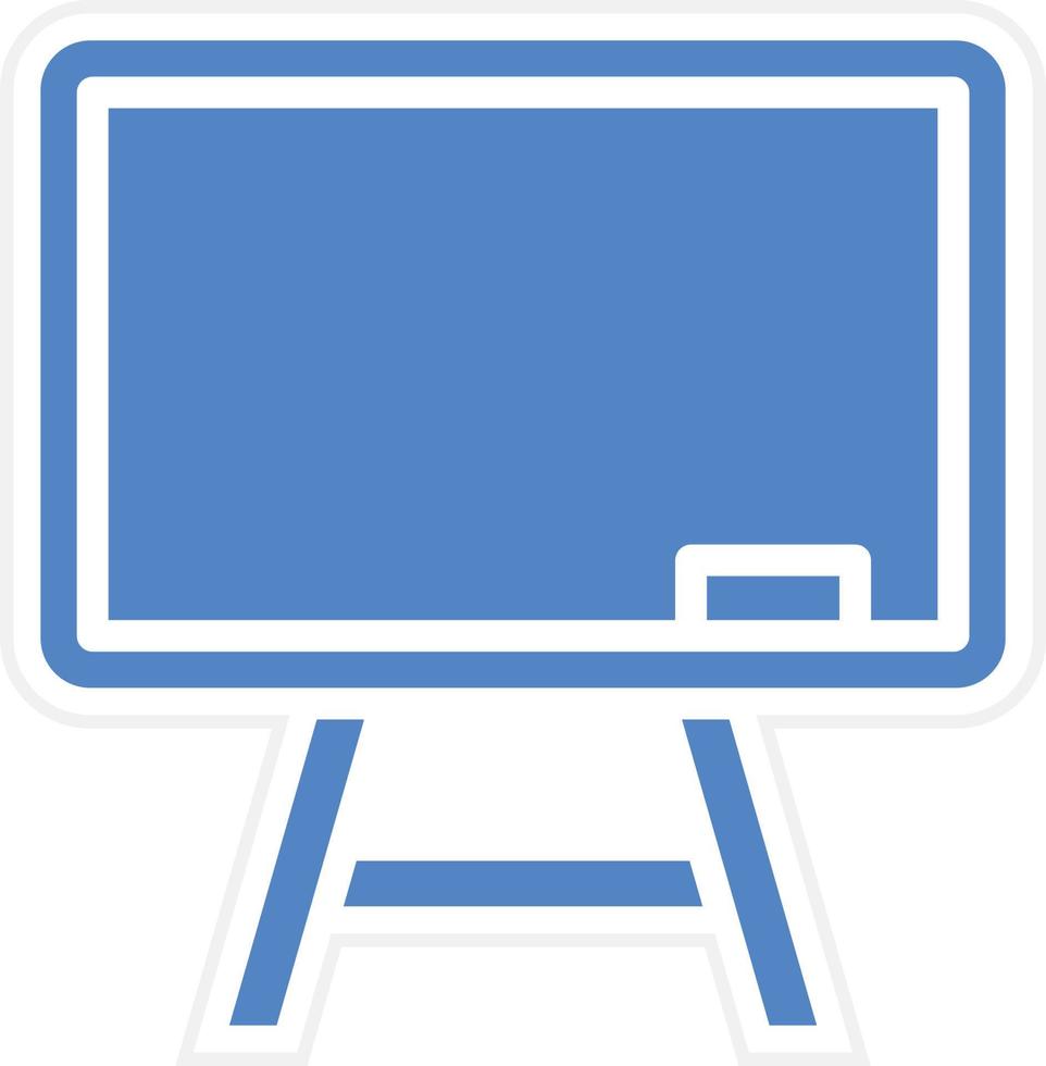 Whiteboard Vector Icon Design