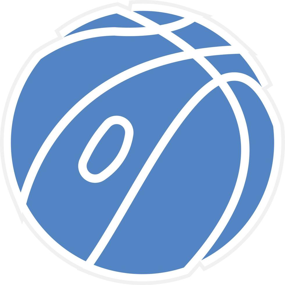 Basketball Vector Icon Design
