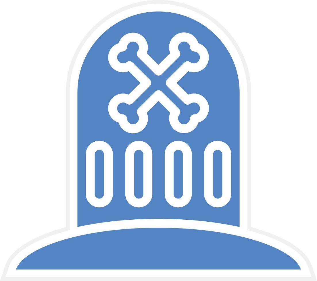 Pirate Grave Vector Icon Design