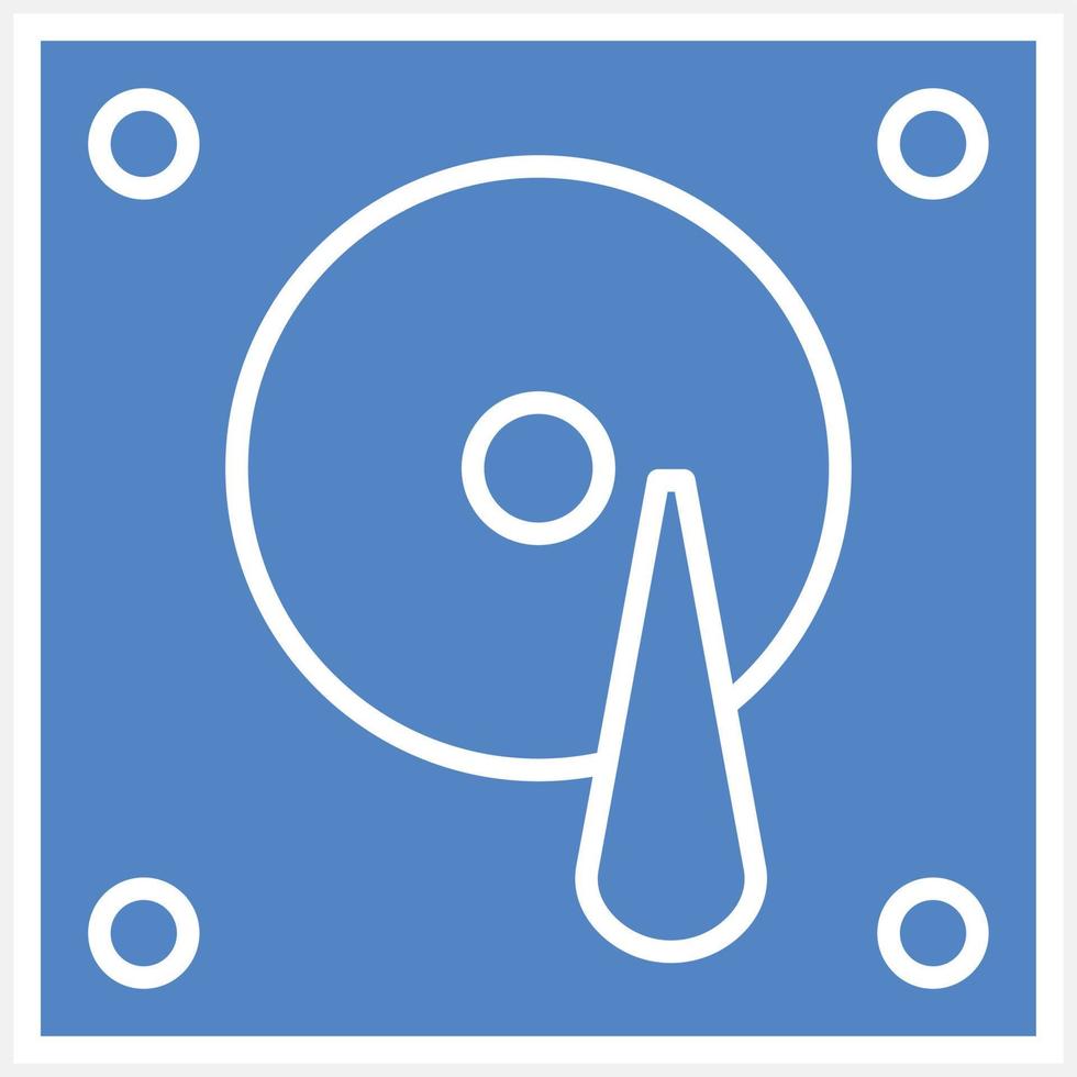 Hard Drive Vector Icon Design