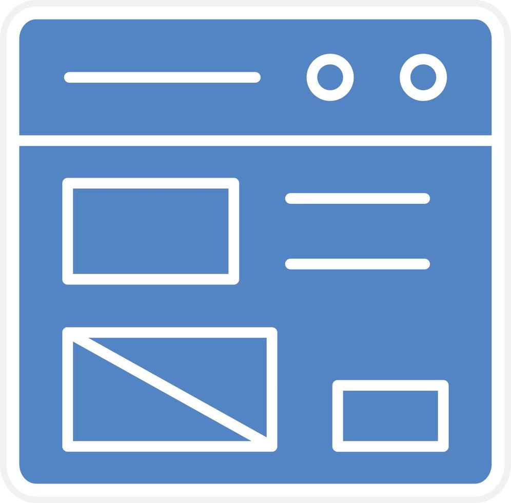 Mockup Design Vector Icon Design