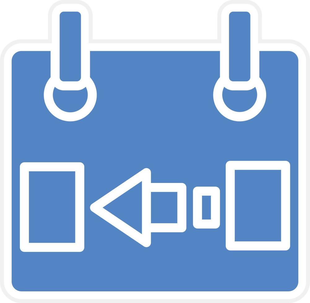 Yesterday Vector Icon Design