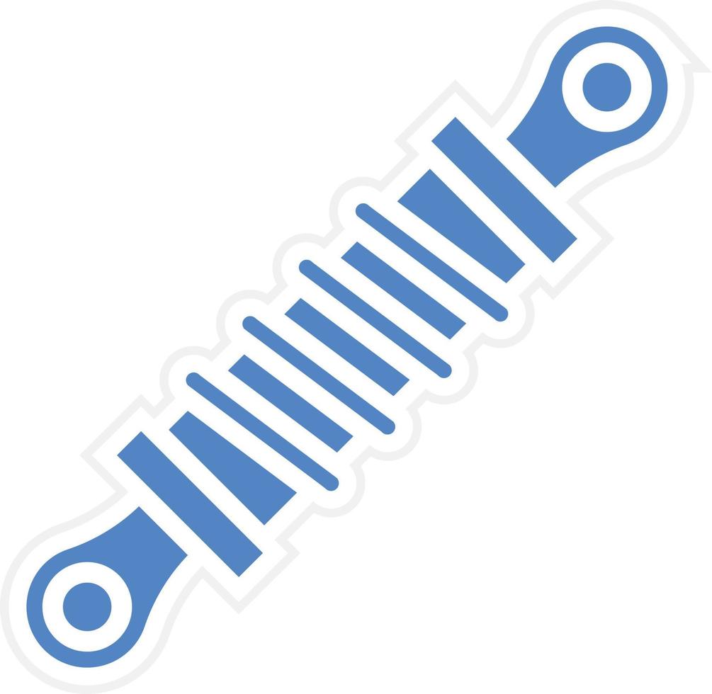 Shock Absorber Vector Icon Design