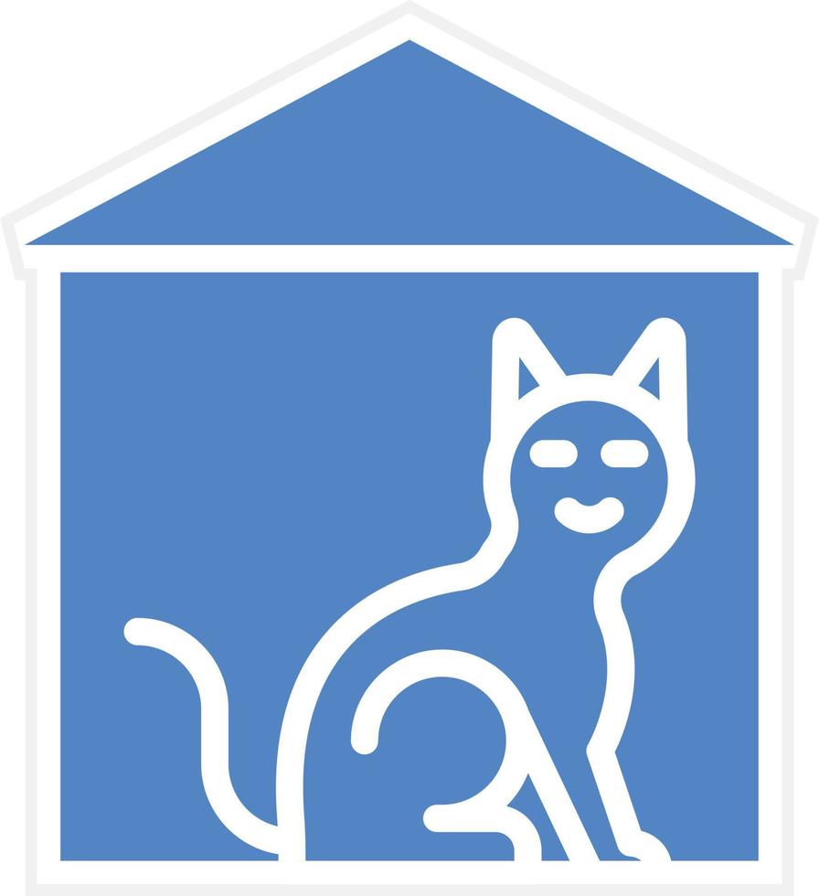 Pet House Vector Icon Design