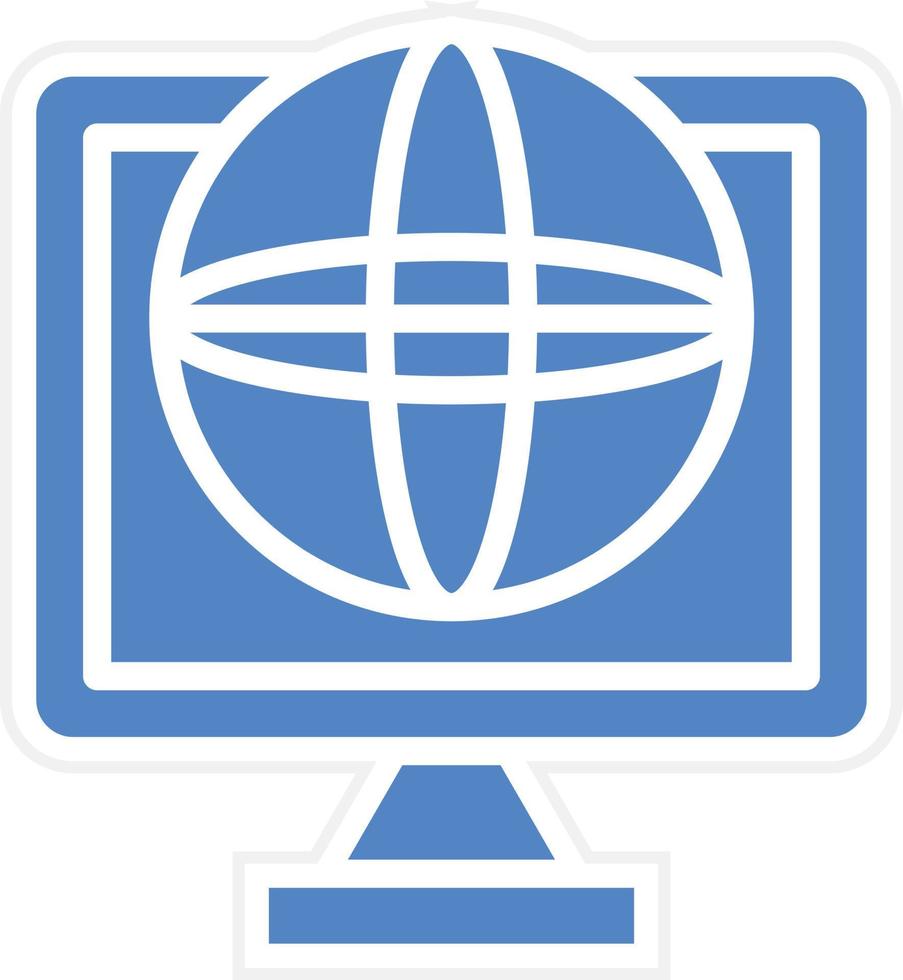 Internet Vector Icon Design