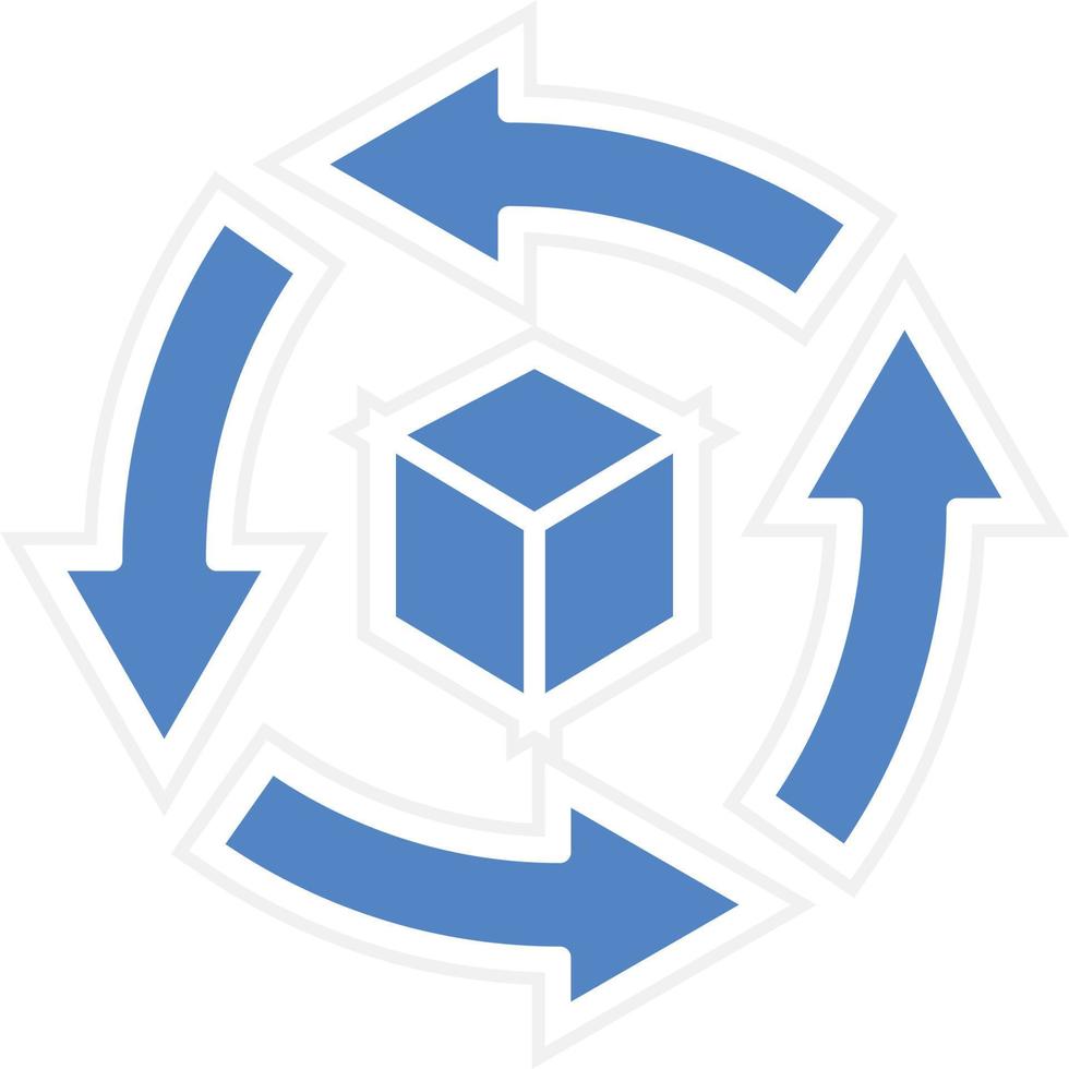 Rotation Vector Icon Design