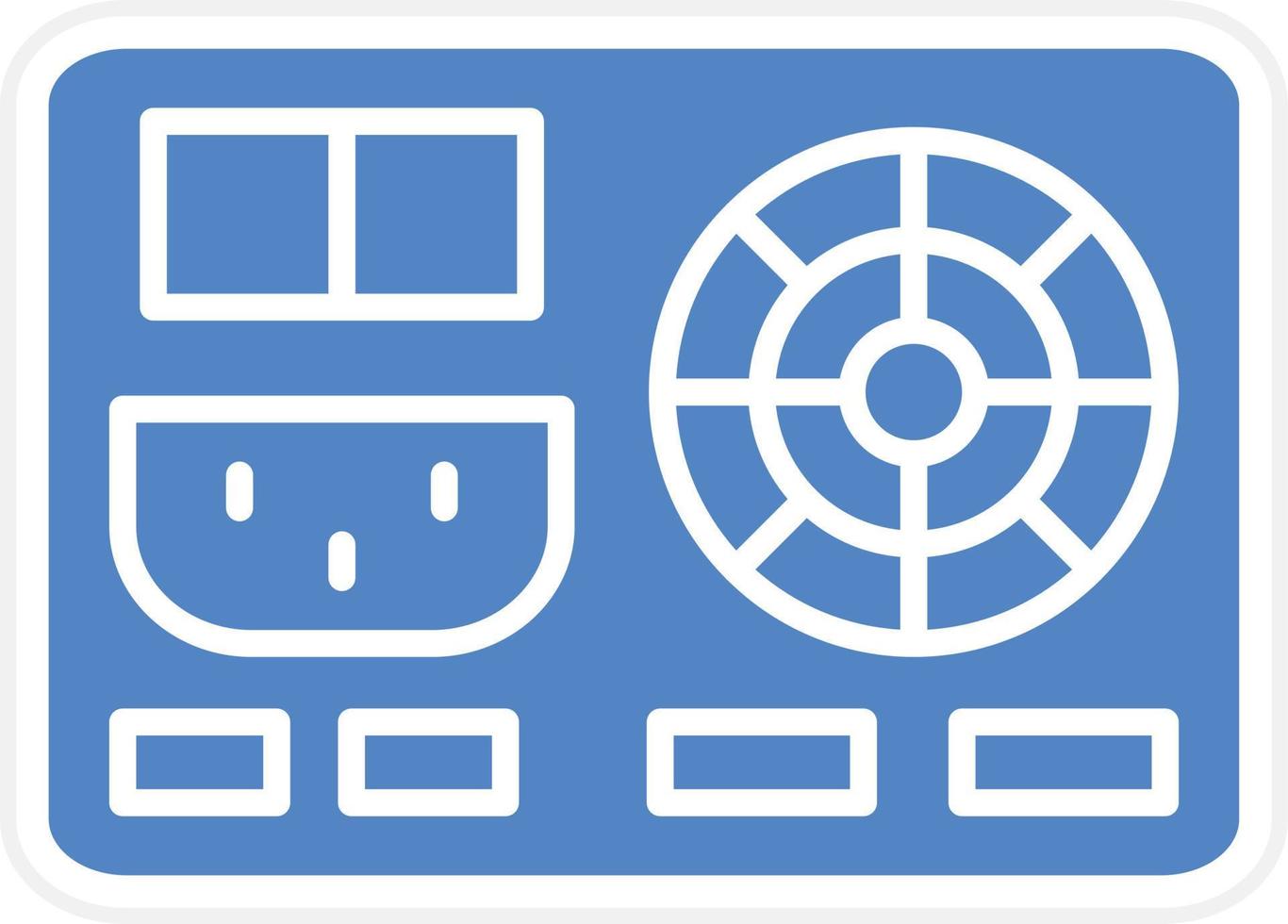 Power Supply Vector Icon Design