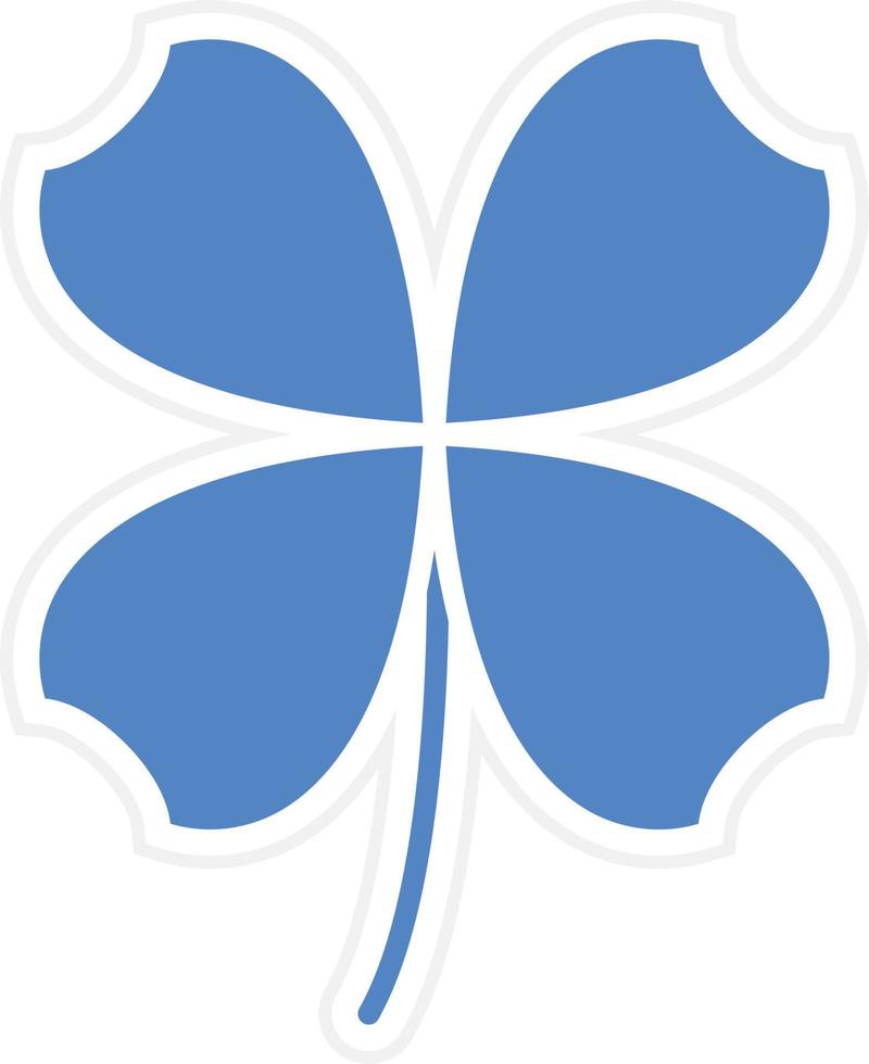 Clover Vector Icon Design