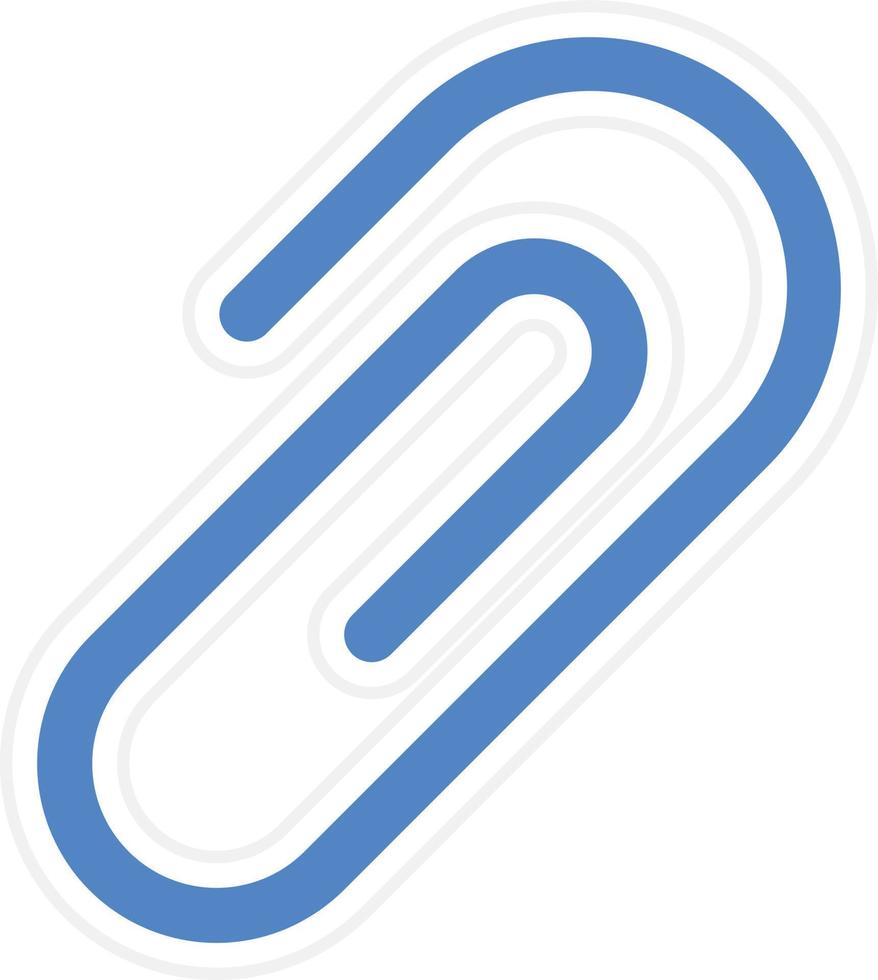 adjunto archivo vector icono diseño