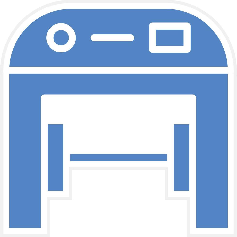 Metal Detector Vector Icon Design