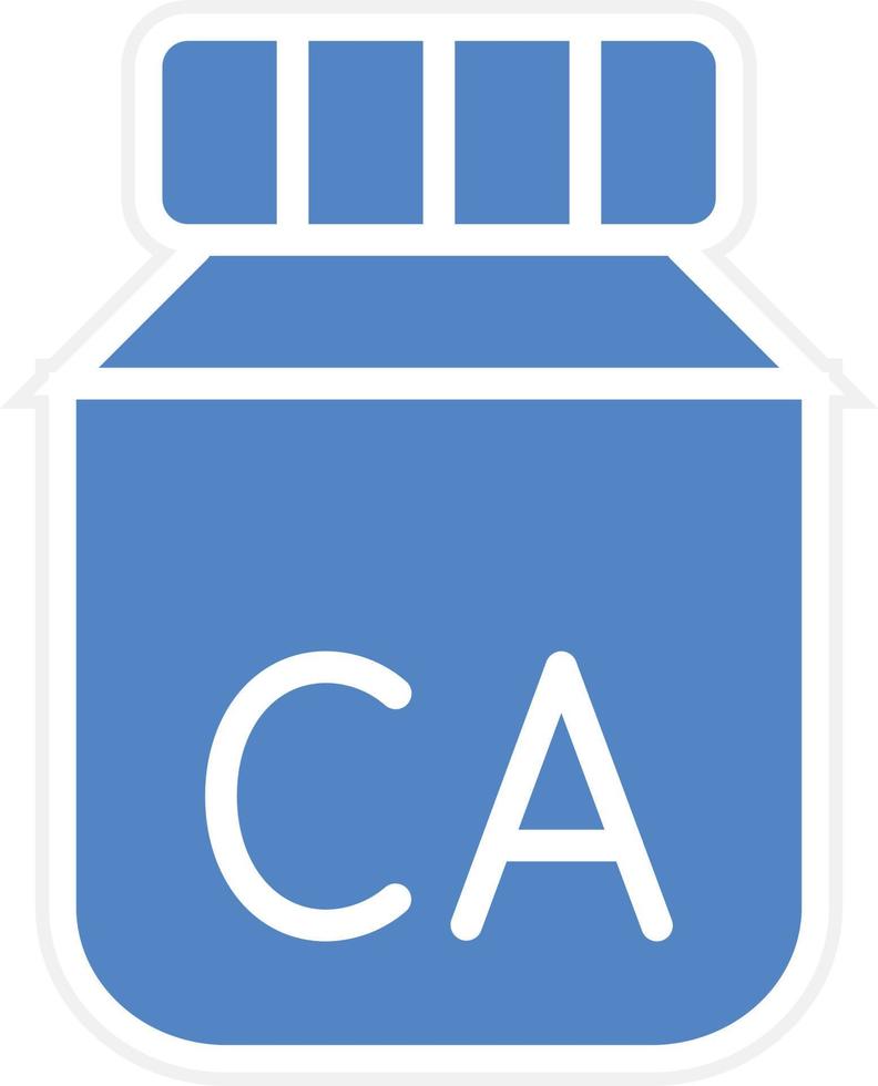 Calcium Vector Icon Design