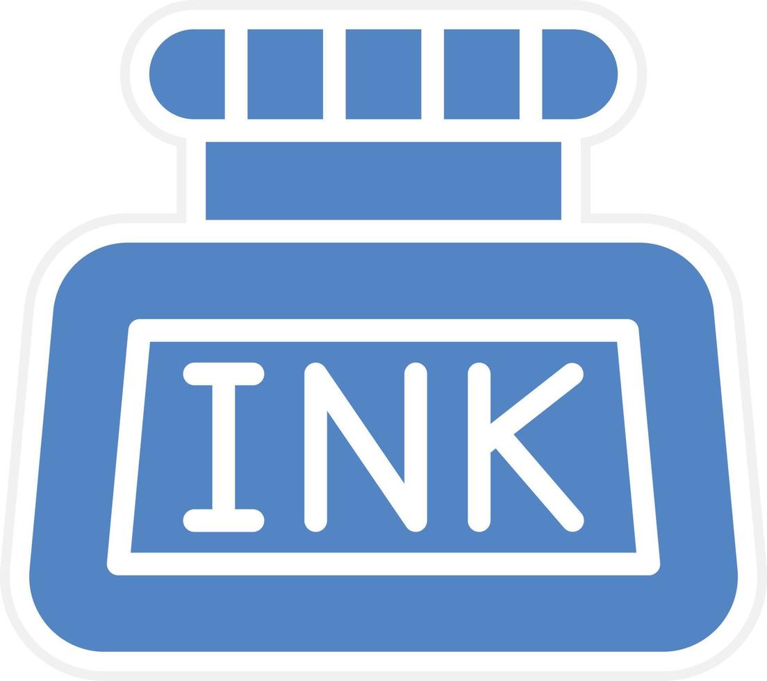 Ink Vector Icon Design