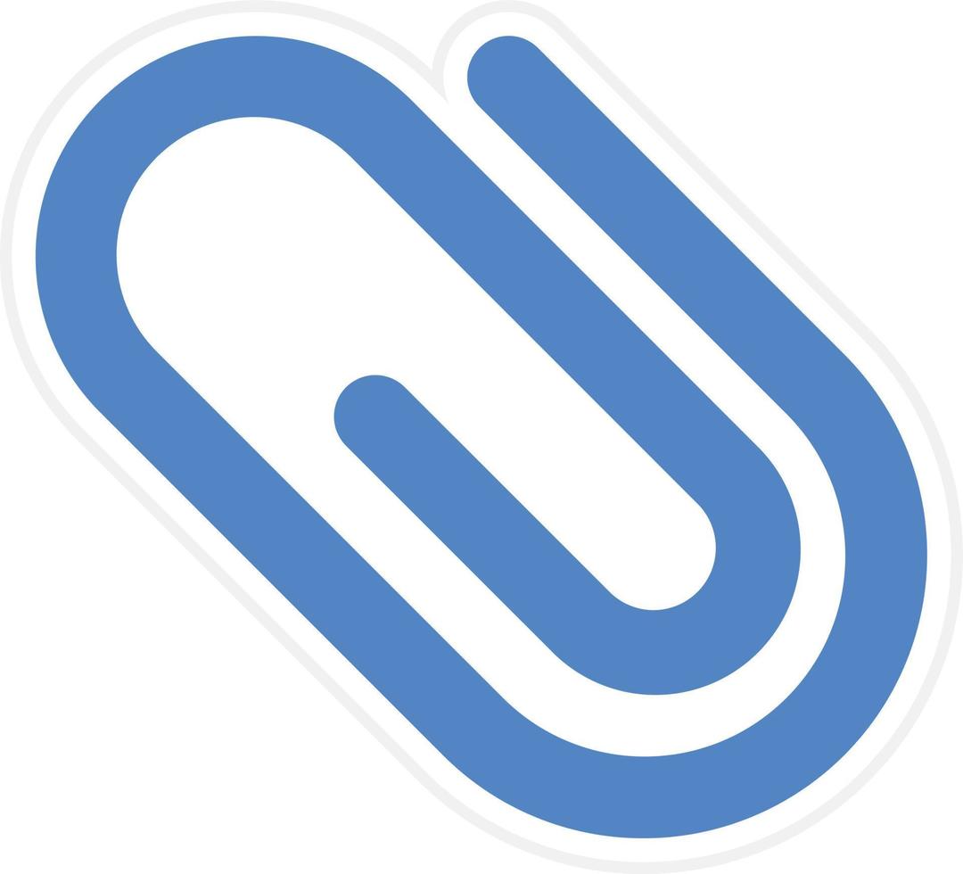 Paperclip Vector Icon Design 22948709 Vector Art at Vecteezy