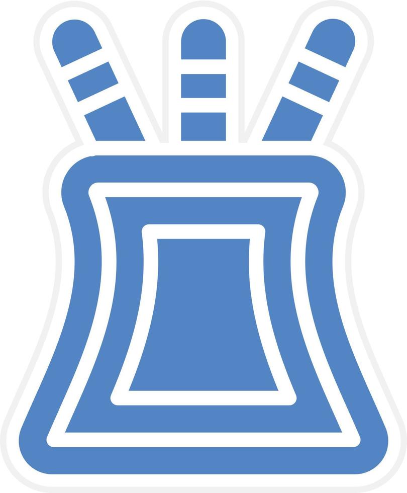 Pencil Case Vector Icon Design