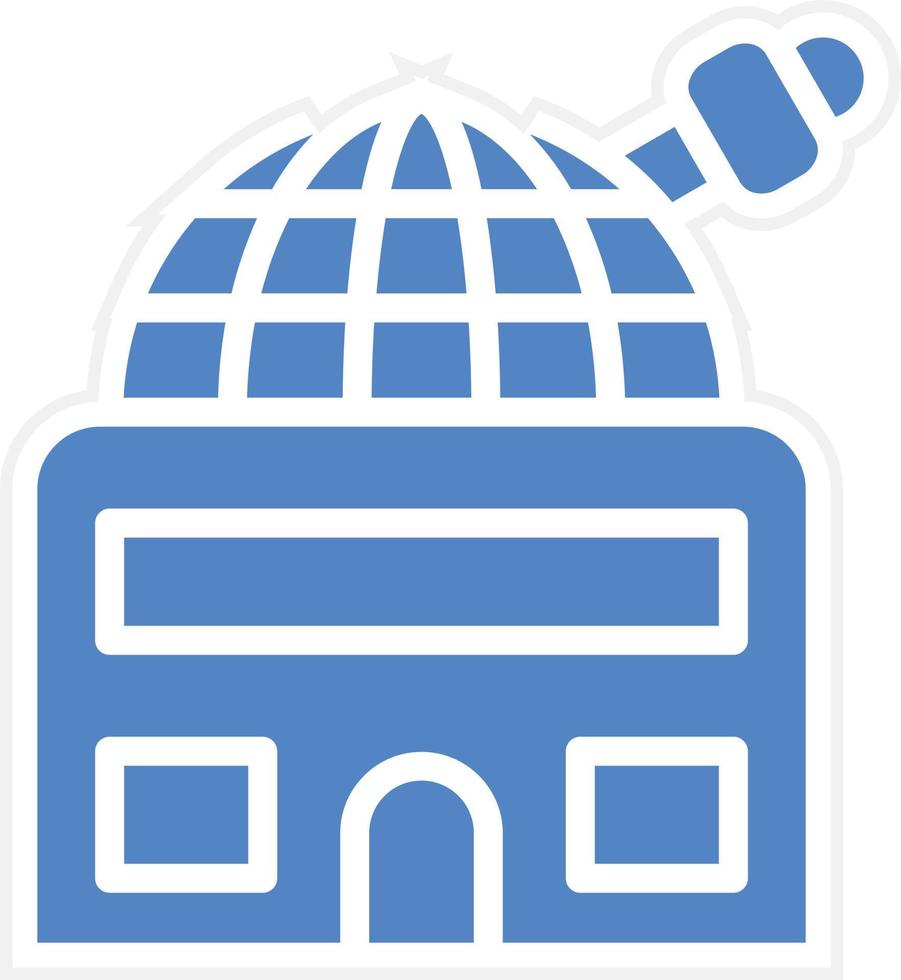 Observatory Vector Icon Design