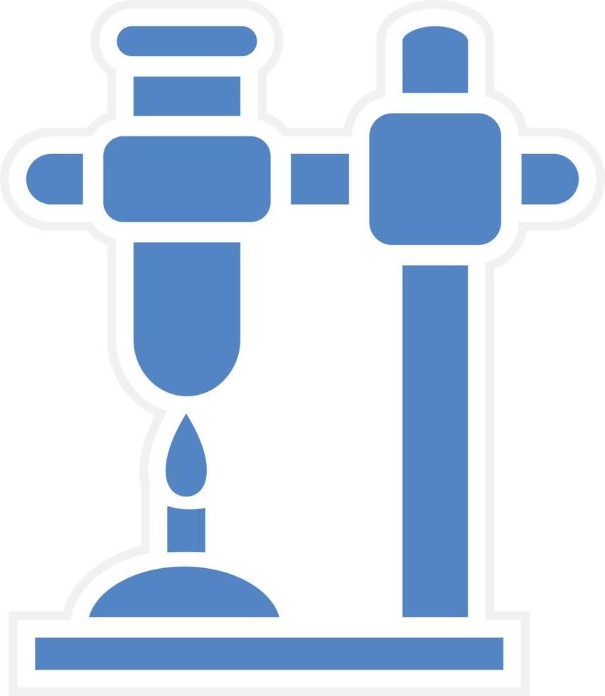 Beaker Stand Vector Icon Design