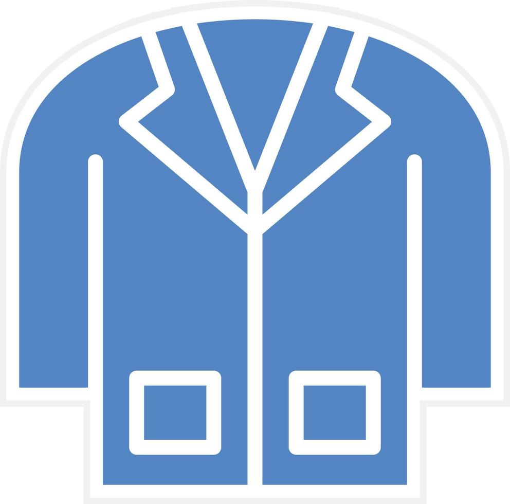 Lab Coat Vector Icon Design