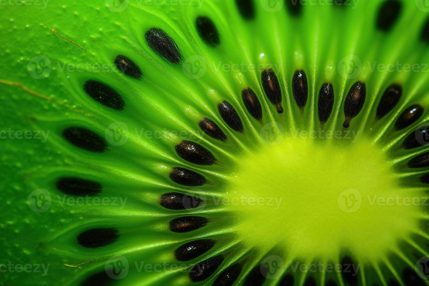 , Macro Fresh Kiwi textured background photo