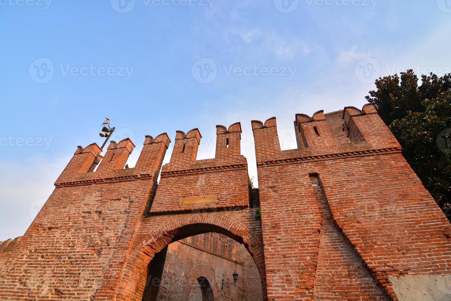 Old fortress walls photo