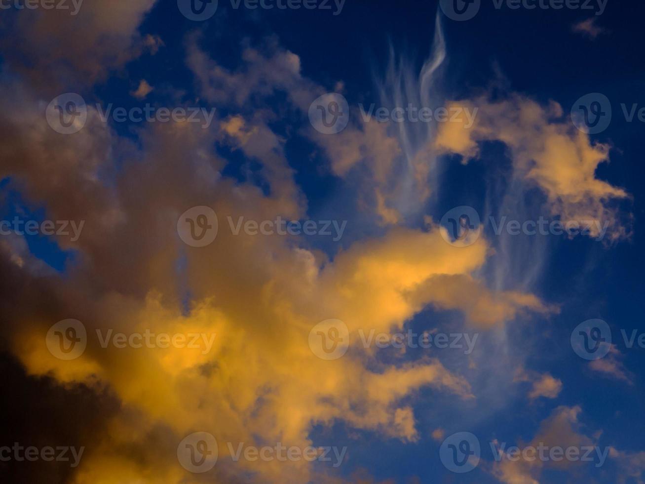 Clouds in the sky photo
